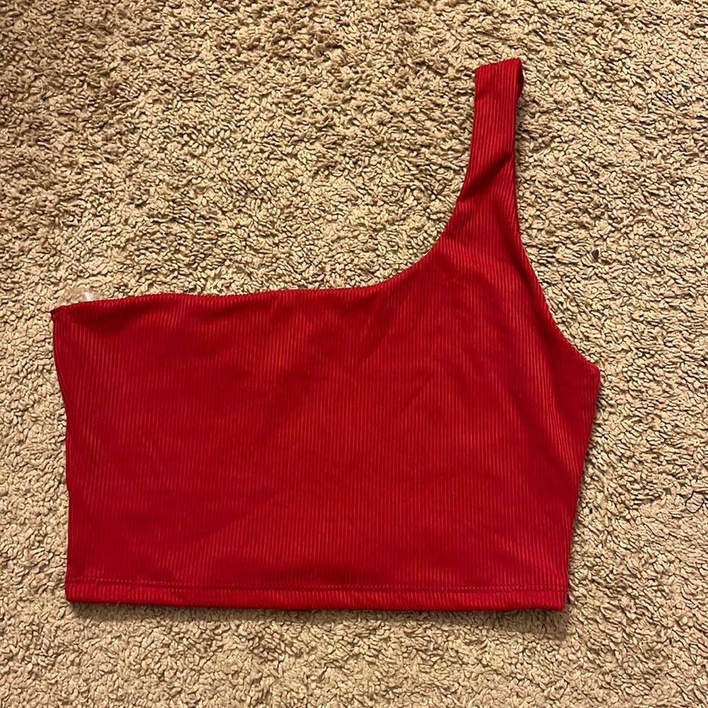 Cropped sleeveless fashion nova top brand new Shorter than most cropped tops